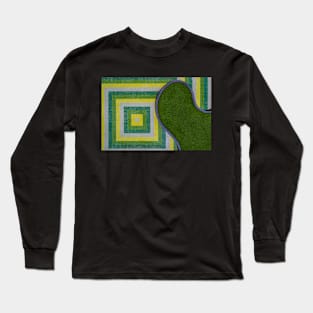 Photograph - Abstract Architecture Long Sleeve T-Shirt